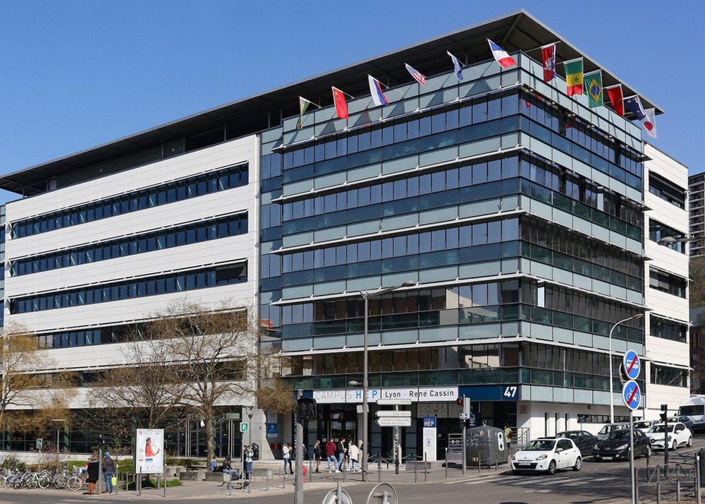 Campus HEP, René Cassin Hall, Lyon, France