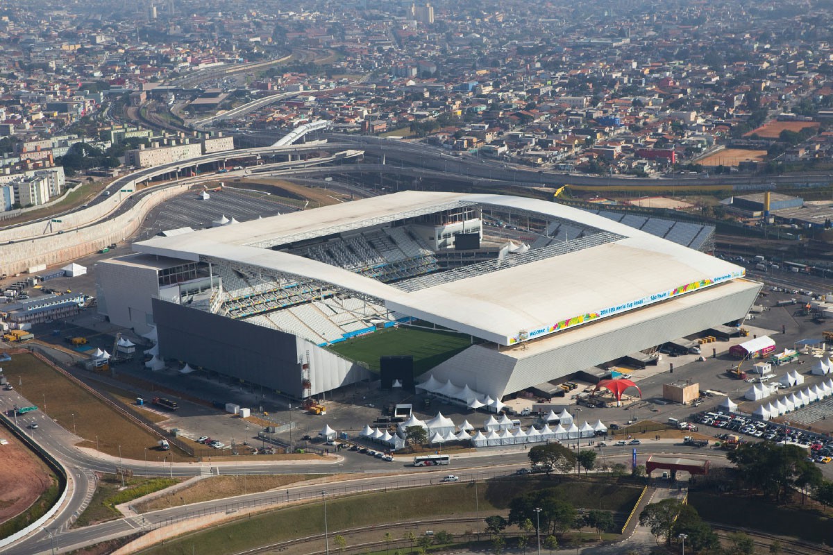 Corinthians Arena, Sao Paulo, Brazil