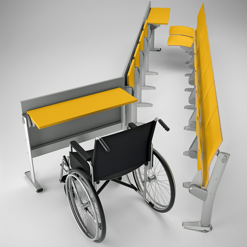 Wheelchair workstation