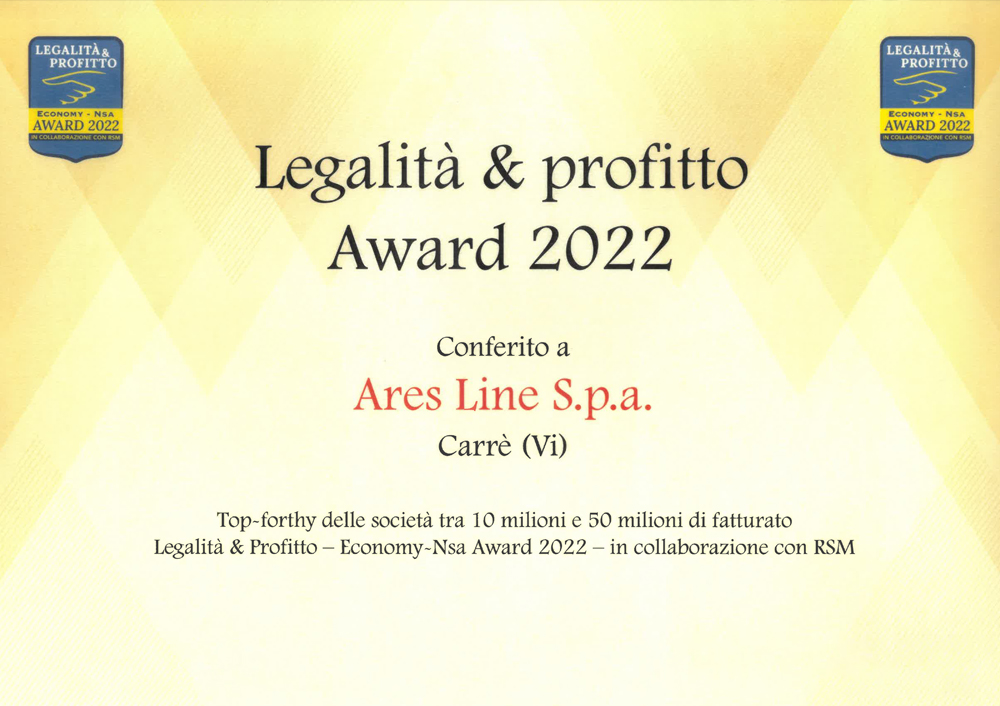 The Legality and Profit Award