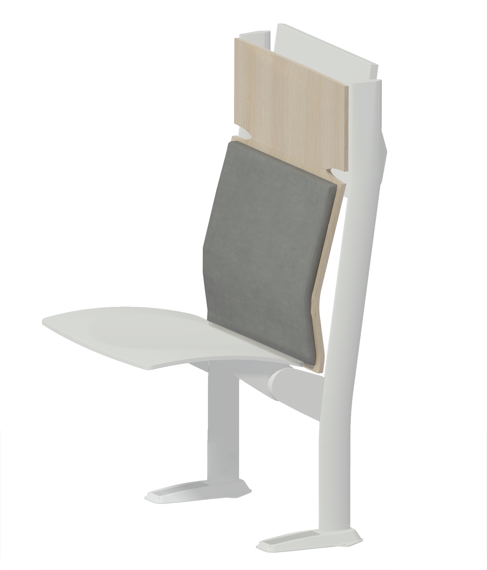 schienale wood pad alto