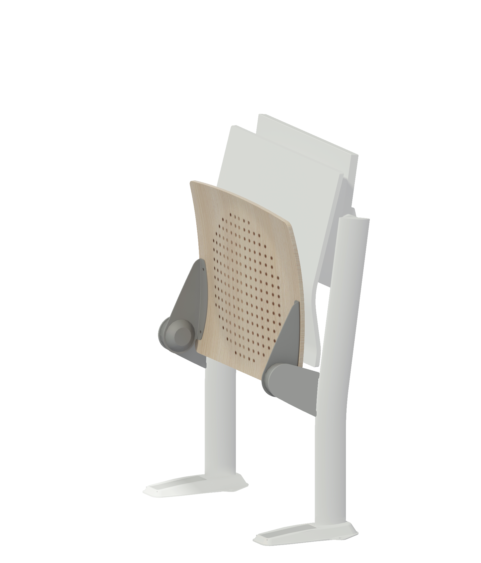 sedile wood con microfori